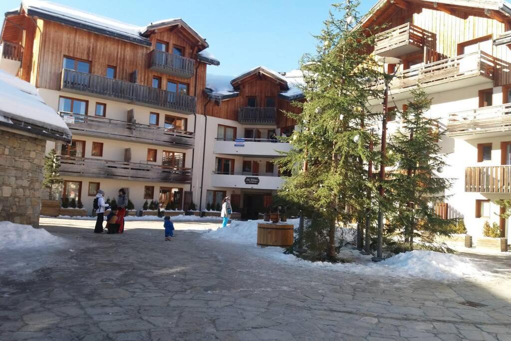 Chaleureux appartement au cœur des Orres 1800 Les Orres Extérieur photo
